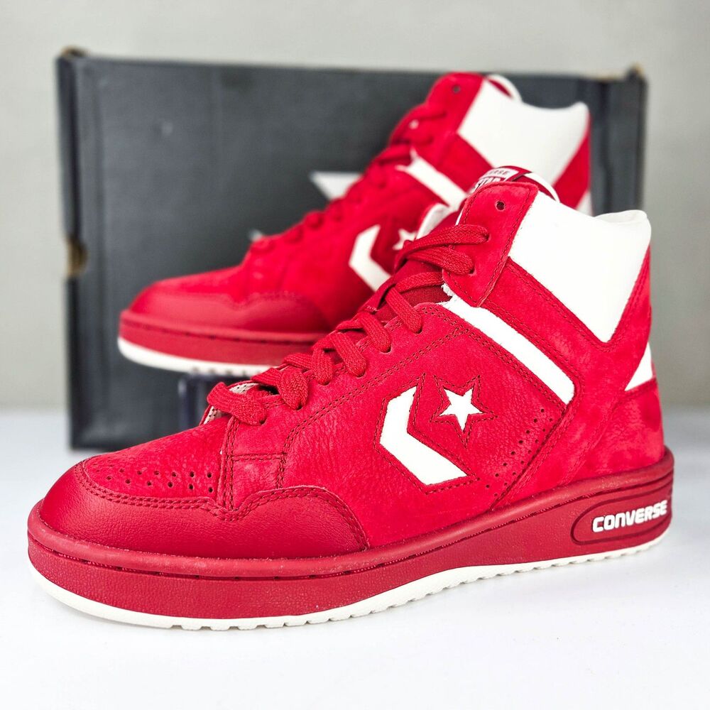 Converse Weapon Luxe Mid “Days Ahead” Red White Men’s 10 A14832C New in Box